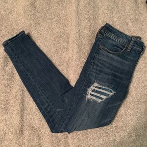 American Eagle ripped jeans